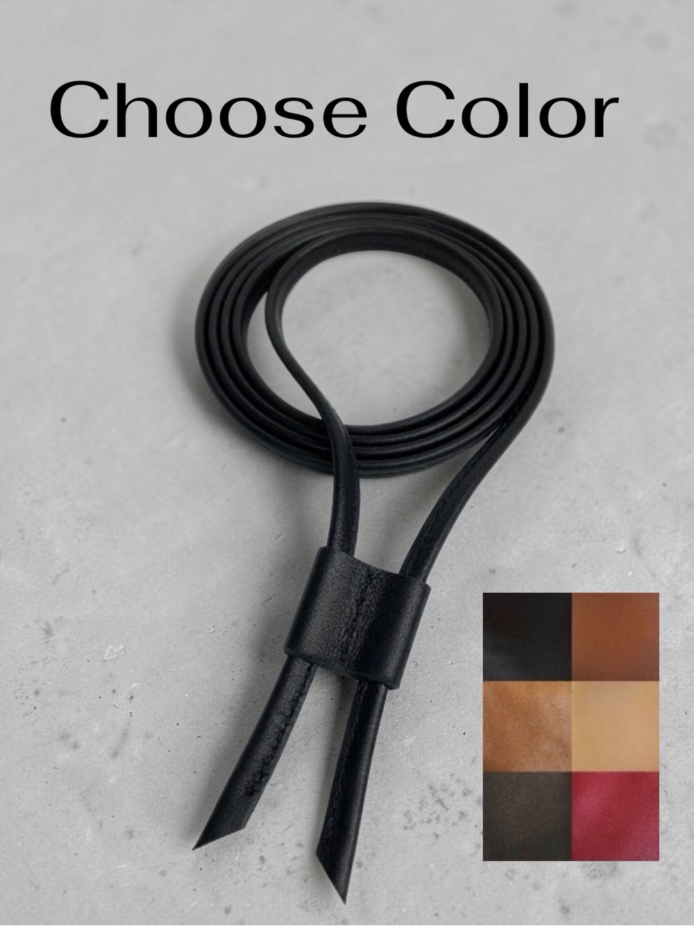 REQUEST COLOR ♥️ Leather Drawstring Available